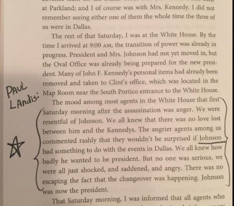 mcarmystrong's tweet photo. @timfattig Fine addition to the conversation. Potential game changer. Let's take a gander at Paul Landis' memoir.
#JFK60 #LBJ #TheFinalWitness #Memoir https://t.co/YHq062Yrwg