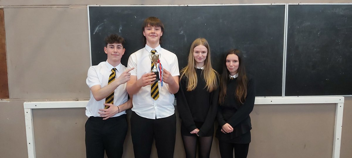 Our S4 dancers of the day.
Callum, Andrew, Morgan and Jessica.

Well done