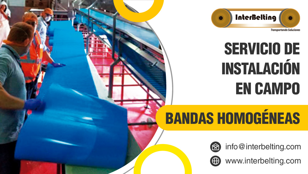 interbelting's tweet image. Fabricamos bandas de Poliuretano y de PET, sin ningún tejido expuesto al producto transportado, su montaje sin tensión permite limitar los esfuerzos sobre los elementos mecánicos del transportador. #interbelting  #bandastransportadoras #modularbelts #madeonabelt #conveyorbelt