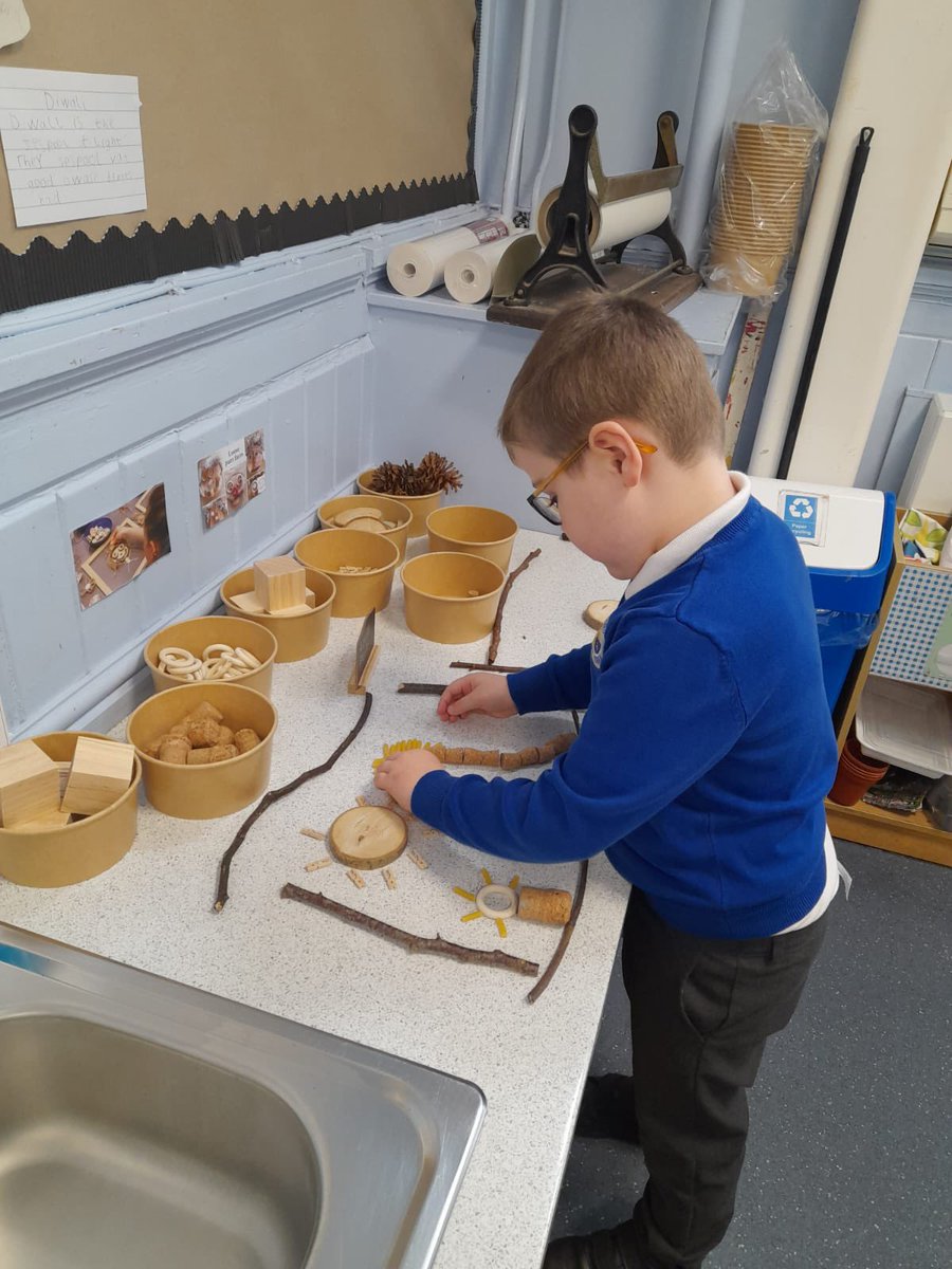 penrhiwceibr's tweet photo. This week Dosbarth Beech have been very creative when using the loose parts. #dosbarthbeech #creativelearner @CSC_FoundLearn https://t.co/ktHdY7aZzY