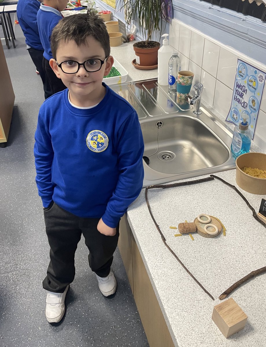penrhiwceibr's tweet photo. This week Dosbarth Beech have been very creative when using the loose parts. #dosbarthbeech #creativelearner @CSC_FoundLearn https://t.co/ktHdY7aZzY