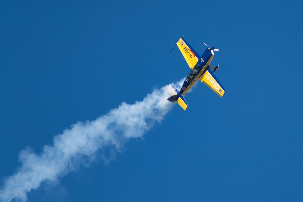 hidehide232's tweet photo. 築城基地航空祭2023
ウィスキーパパ
エクストラEA300
異次元の動きでした。
#WhiskeyPapa #築城基地 #航空祭 #EA300 https://t.co/1GKAFfWzVI