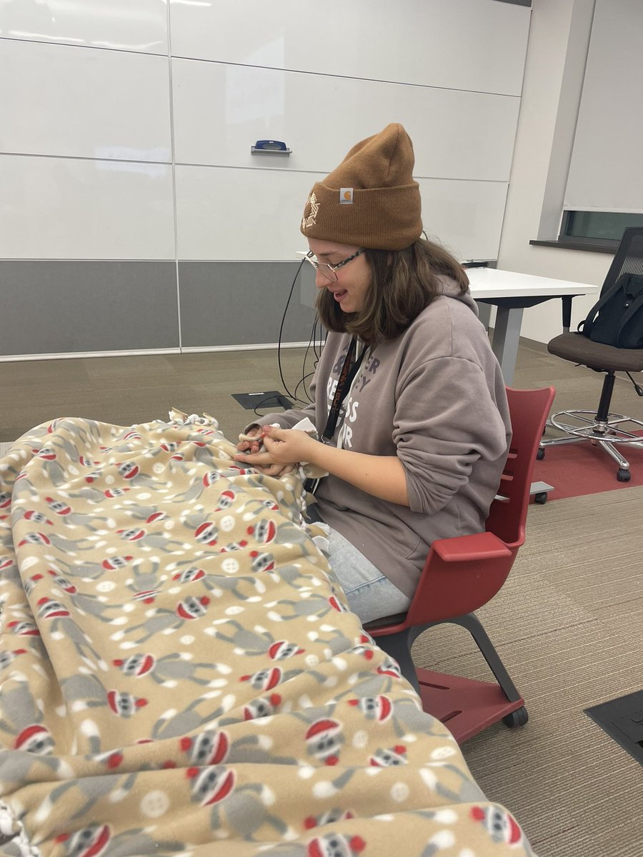 vtcki's tweet photo. Special thanks to all of the CKI’ers who took the time to make NICU blankets with us last meeting! 

Join us in Pamplin 2028 at 6:00 tomorrow to celebrate our 5 new inductees at our Fall Induction Ceremony! #choosecki https://t.co/6Izmhtdmgw