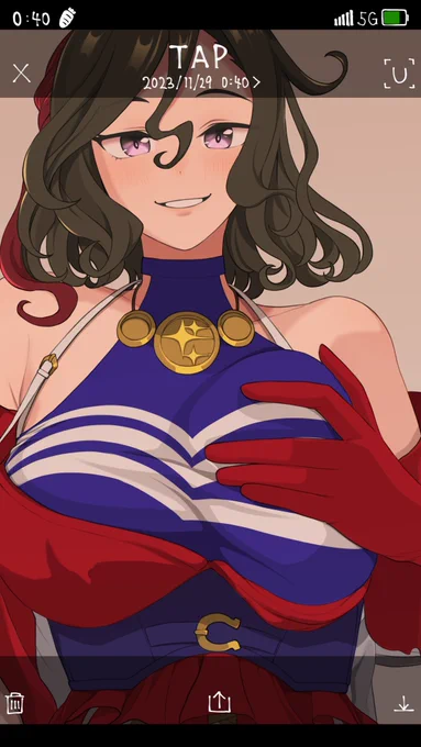 #ウマ娘 タップ…… 