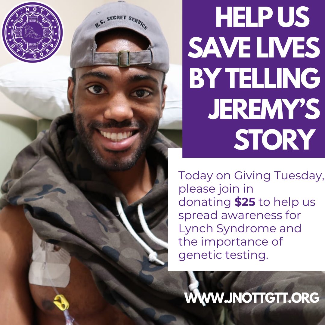 chillyphillync's tweet photo. Help us meet our goal! #lynchsyndrome https://t.co/modRqFwvIg