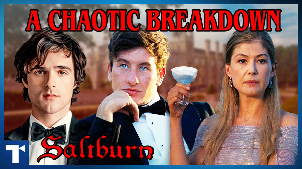Saltburn is a fun, lush thriller - but is really it the 'eat-the-rich' film it was initially hailed as? 

Today we're taking a quick look at what worked (&amp; what didn't) in the new film &amp; its supposed "twist" ending!

Click to watch:
youtu.be/KUVKU-x7kBk