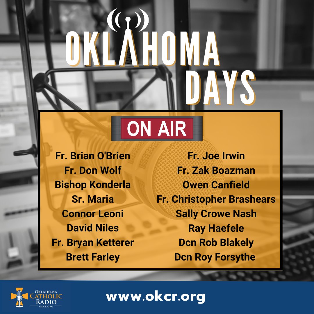 Oklahoma Catholic Radio tweet media