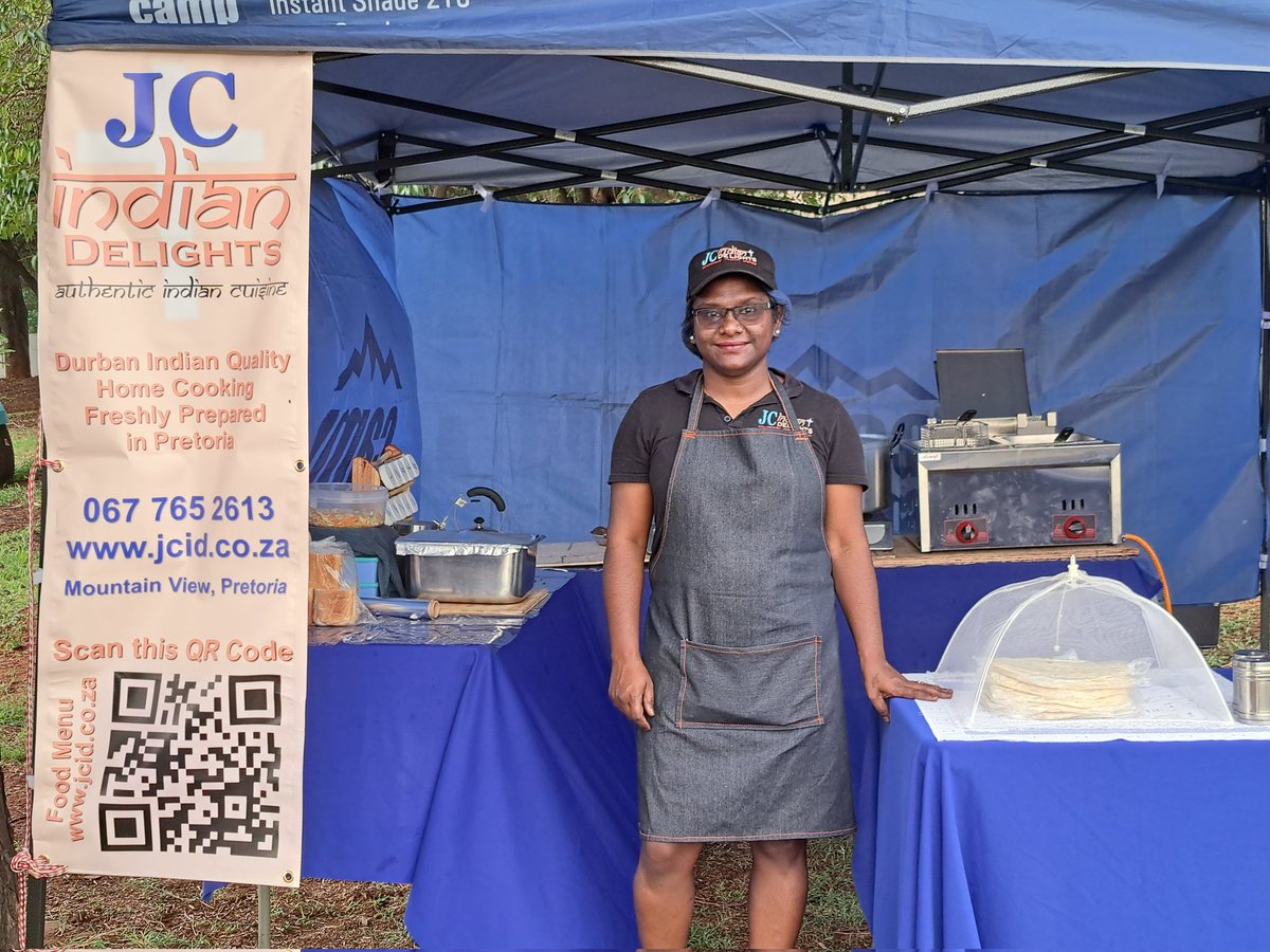 jcidcoza's tweet photo. At #SAMHS Prestige Week we serve #Biryani, #Shawarma, #SlapChips, and #Samosas. Come enjoy Durban quality Indian cuisine. @SANDF_ZA https://t.co/SNQGRGau0F