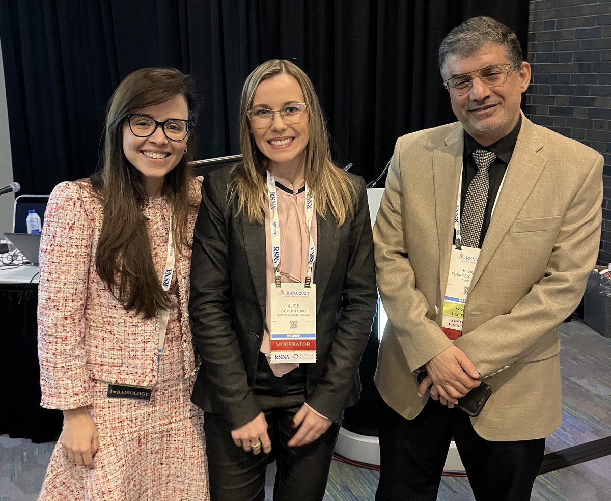 Alice Schuch (@schuchalice) on Twitter photo RSNA offers the fantastic possibility of getting to know the great radiology references in person. <a href="/natallyhorvat/">Natally Horvat, MD, PhD</a> and <a href="/ElsayesKhaled/">Khaled Elsayes</a> Congratulations on the wonderful educational work! RSNA offers the fantastic possibility of getting to know the great radiology references in person. <a href="/natallyhorvat/">Natally Horvat, MD, PhD</a> and <a href="/ElsayesKhaled/">Khaled Elsayes</a> Congratulations on the wonderful educational work!