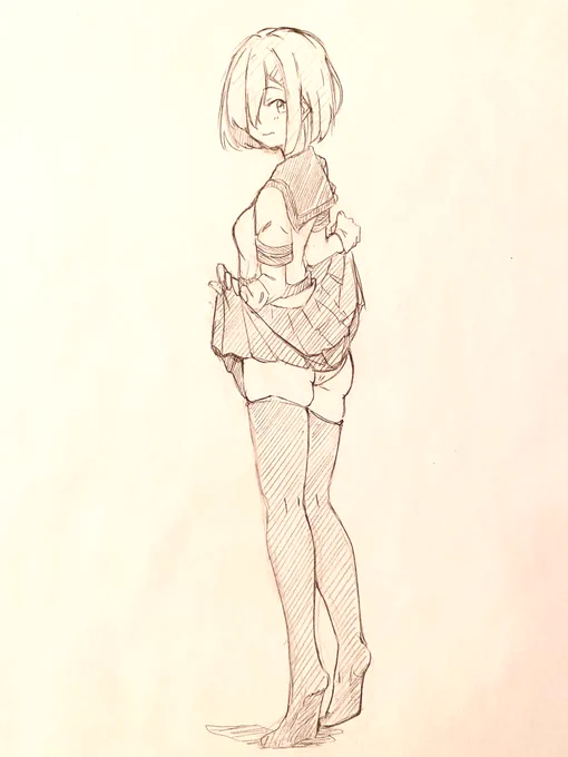 ニーハイの日だったそうで