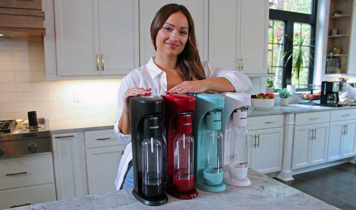 Tryazon's tweet photo. Fall in love with @DrinkmateUSA  - the revolutionary soda maker that can carbonate any drink. What will you sparkle? The only limitation is your own imagination! 
Apply now! https://t.co/aKTt7xTEWo  
#tryazon #drinkmate #sodamaker #carbonation       #bestbeveragecarbonator https://t.co/9iOk54p0SA