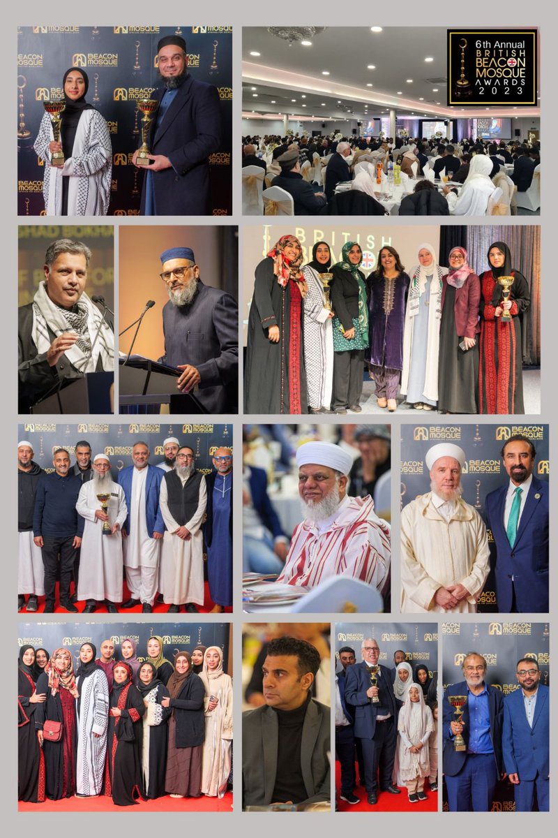 BeaconMosque's tweet photo. π It was a privilege to have 500+ Mosque leaders, alimahs, imams and volunteers at the 6th British Beacon Mosque Awards 2023. Congratulations to all those shortlisted and the chosen winners.
Full details for 2023 winners: https://t.co/rHdvp472lm
#BeaconMosque #MosqueAwards https://t.co/NFLcculD9S