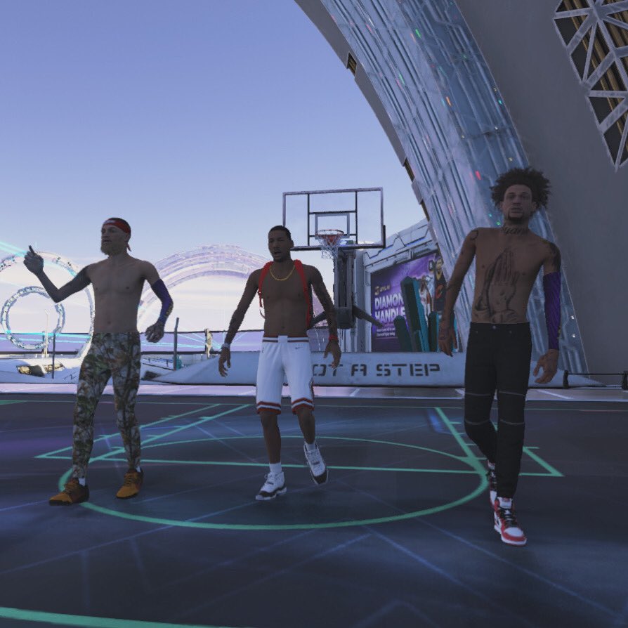 OutForBlood_'s tweet photo. One Hell Of A trio 
Flash, Ron, and Rage 
#2KCommunity https://t.co/Klmrgz4neD