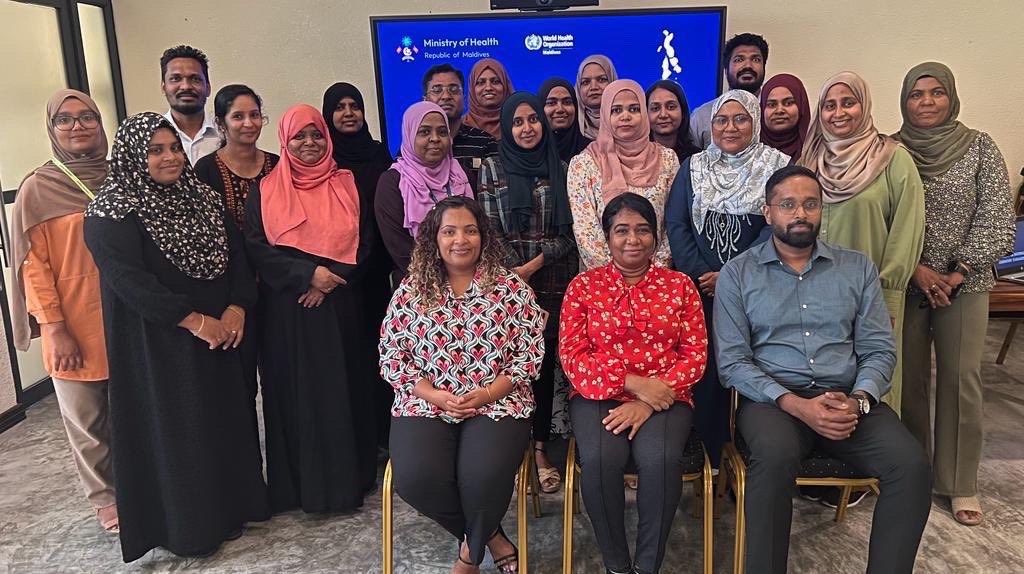 HMH_mv's tweet photo. Empowering our lab team: The Head of our laboratory and a Laboratory Technologist attended a 3-day workshop on National Clinical Laboratory Standards conducted by the Ministry of Health.
Thankyou @MoHmv
#LabStandards #Healthcare https://t.co/94nexjOV3A