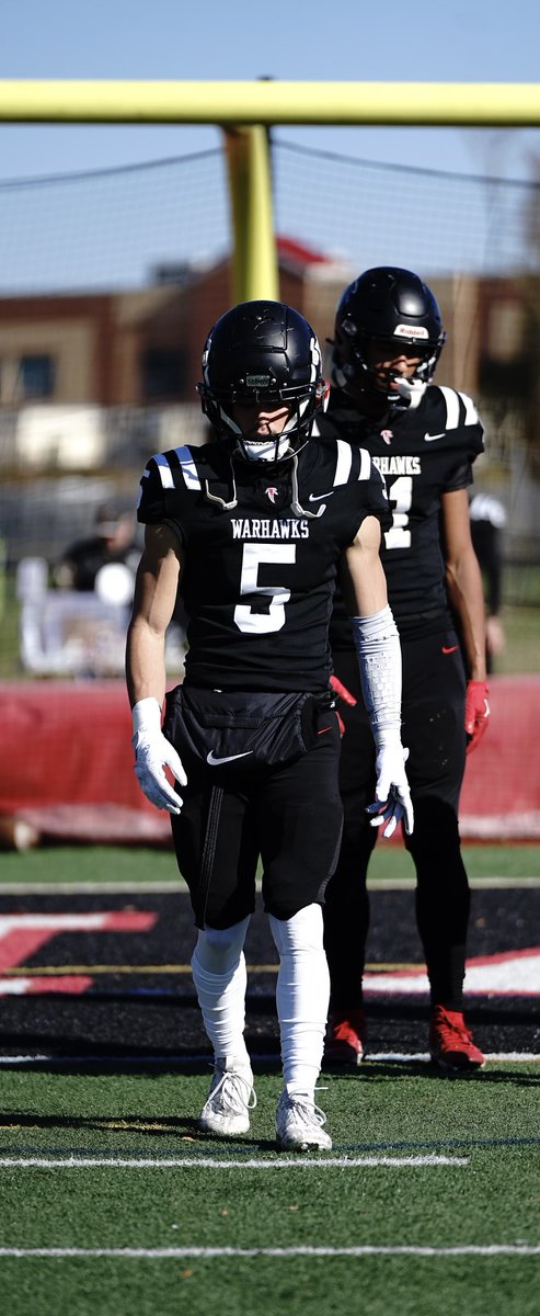 Proud to be first team all region WR and region 6D Offensive Player of the Year!!