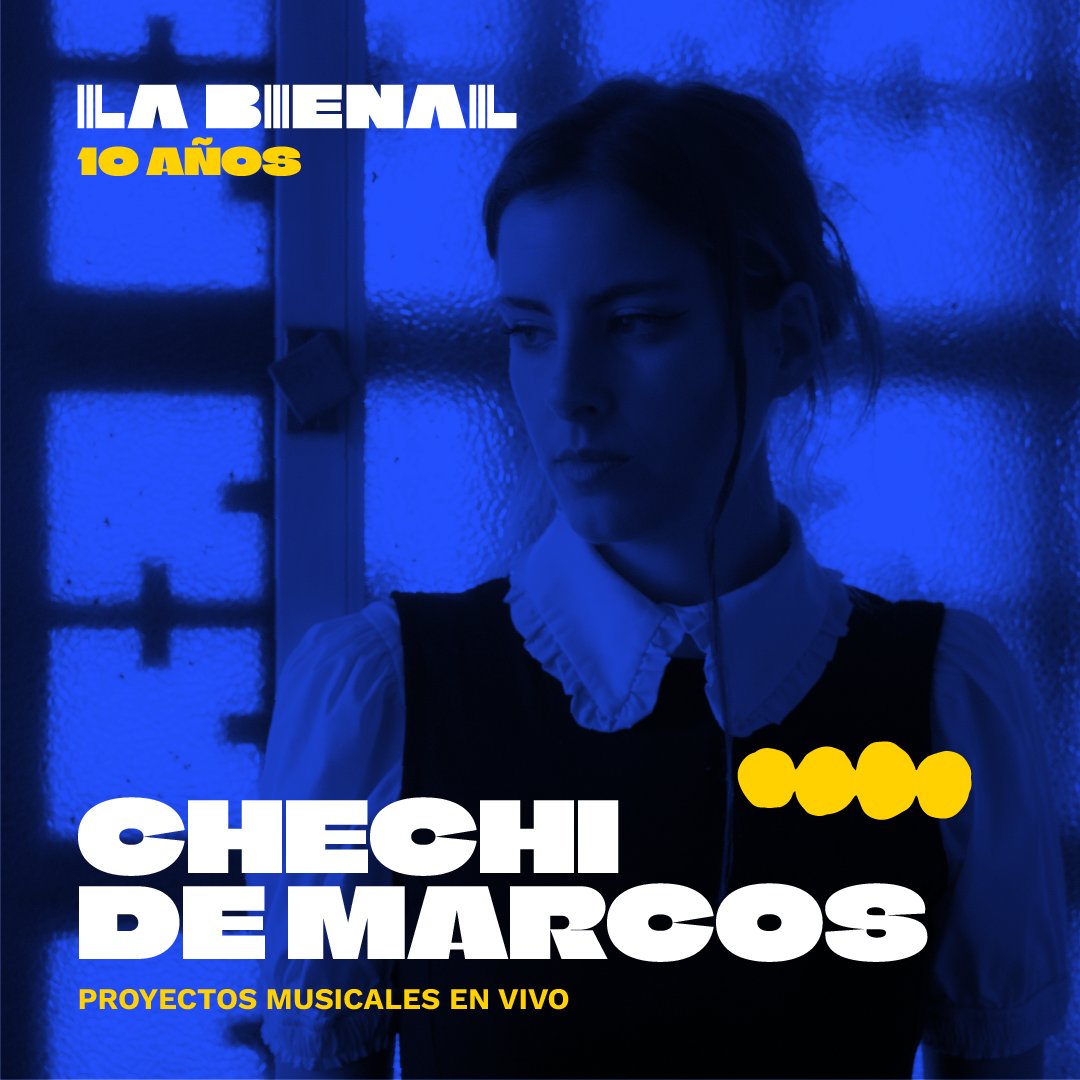 LaBienalBA's tweet photo. Estxs son lxs ganadores de las Convocatorias Especiales 💥

Chechi De Marcos (Bs. As. 1992) lanzó su EP, Antes (de florecer) en 2020 y su primer álbum, Cecilia, en 2022. Es una de lxs 7 ganadorxs de la convocatoria Proyectos Musicales en vivo

¡Felicitaciones! 🎙️ #LaBienal10Años https://t.co/dwhzngcoAG