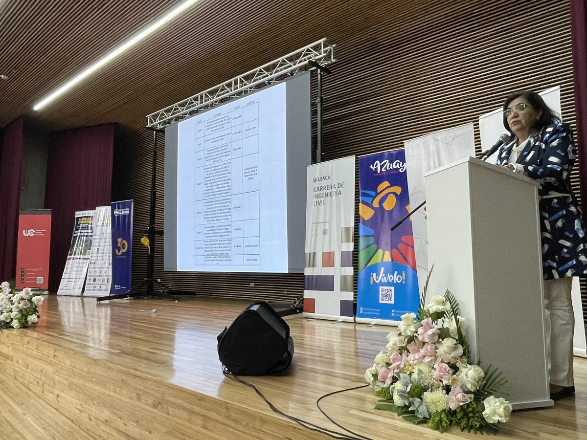 “En este Congreso, buscamos estructurar soluciones viales, abordando temas legales, diagnóstico actual, condiciones técnicas y gestión del tráfico. 
La unidad cívica lograda es clave para alcanzar una vialidad digna y segura” mencionó <a href="/ArqMCGarciaM/">CRISTINA GARCIA</a>, presidenta de <a href="/ACvialidadAzuay/">Asamblea Por la Vialidad Azuay</a>