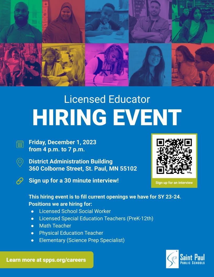 Saint Paul Public Schools tweet media