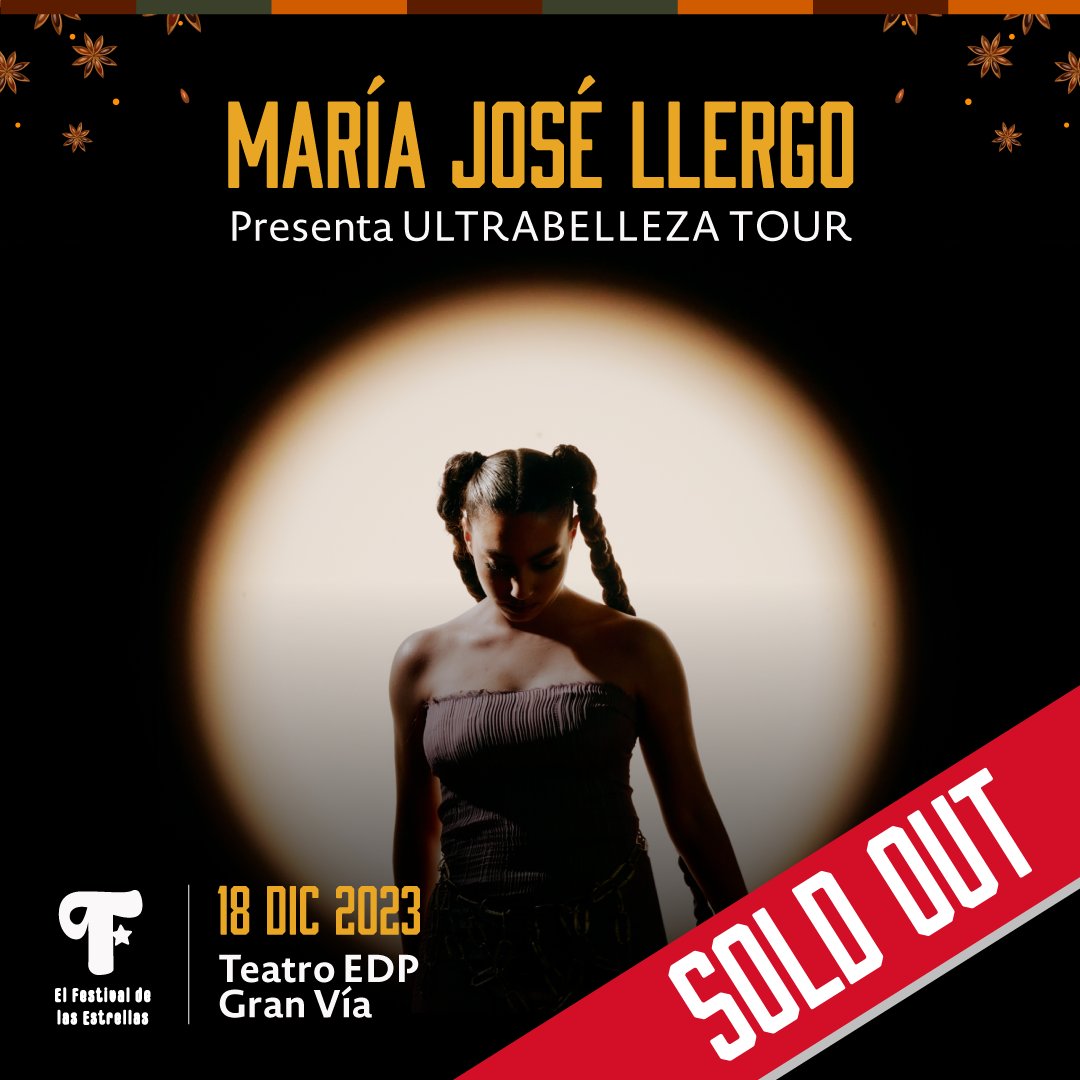 El Festival de las Estrellas (@festiestrellas) on Twitter photo ❤️🔥 SOLD OUT❤️🔥
Entradas agotadas para el concierto de #Ultrabelleza el próximo 18 de diciembre en el <a href="/teatroedpgv/">Teatro EDP Gran Vía</a> de Gran Vía. Te has hecho con la tuya?
#mariajosellergo #festivalestrellas ❤️🔥 SOLD OUT❤️🔥
Entradas agotadas para el concierto de #Ultrabelleza el próximo 18 de diciembre en el <a href="/teatroedpgv/">Teatro EDP Gran Vía</a> de Gran Vía. Te has hecho con la tuya?
#mariajosellergo #festivalestrellas