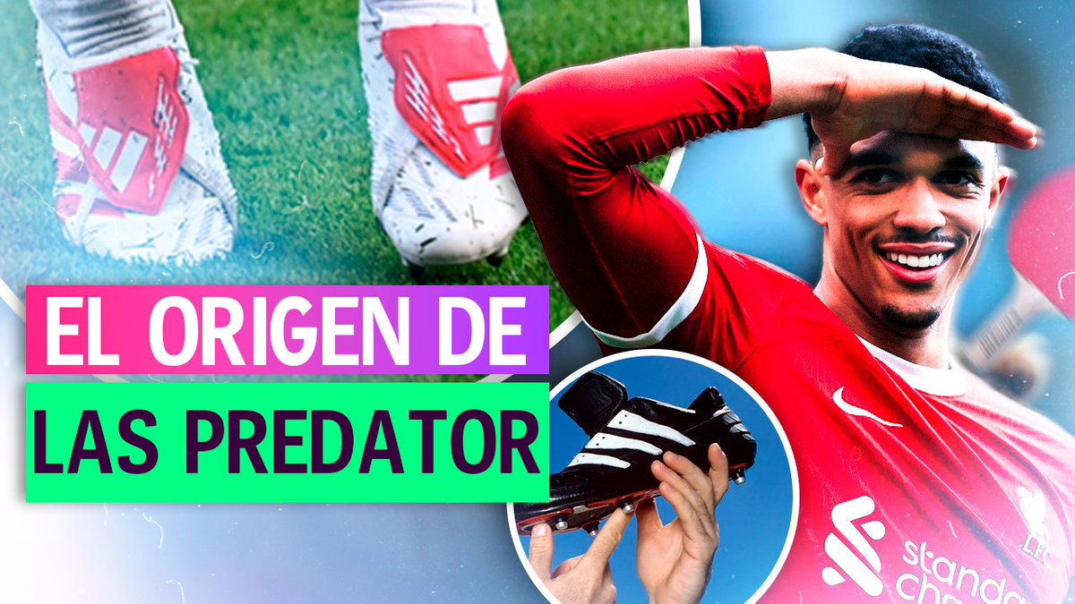 estoesanfield_'s tweet photo. 👟 Así se crearon las ADIDAS PREDATOR, las nuevas botas de Alexander-Arnold 

😮 ¿Quién las creó? sí, una leyenda del Liverpool fue el precursor de estas míticas botas

📽️ @George_Olmos y @angelogomezo os cuentan la historia de su origen 

⤵️ https://t.co/c3Nc1lE0lb