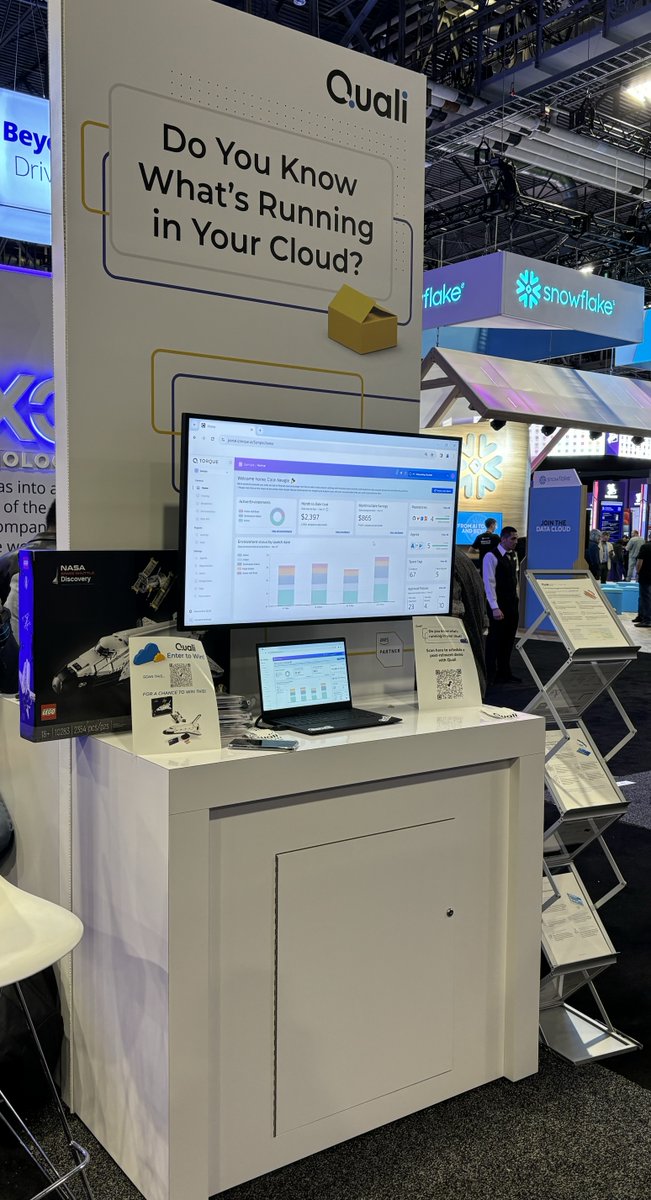 Stop by booth #512 to see Quali Torque in action 🚀 #awsreinvent2023 bit.ly/49Uevxv