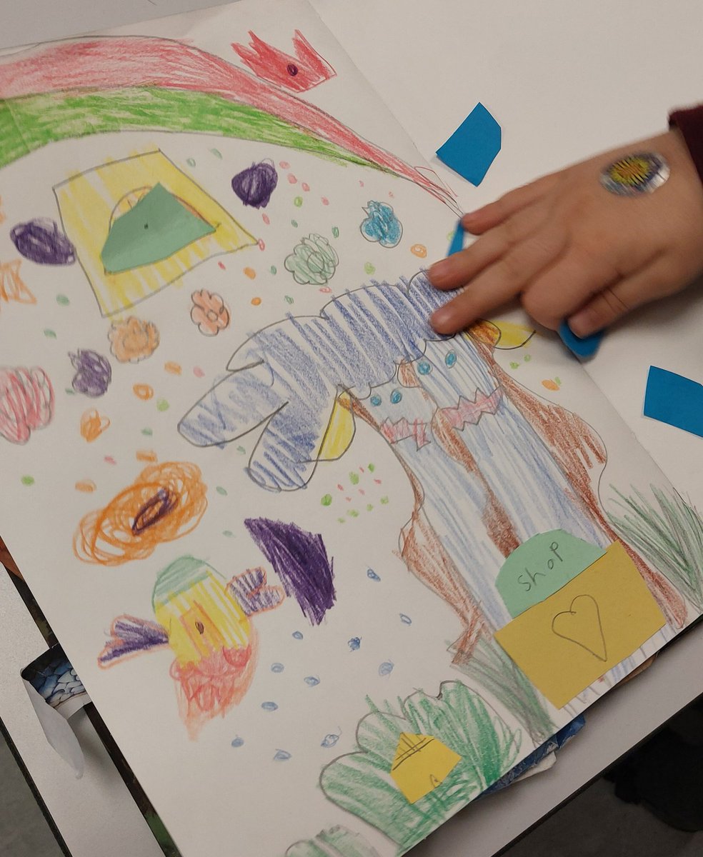 dhulston's tweet image. Games without frontiers.
The Unbridled imagination of a year 1 child. 
Given the opportunity houses will speak &amp;amp; trees will walk. These animated #sketchbooks allow children to dream, write and draw with purpose. @WebsterPrimary 
#arted