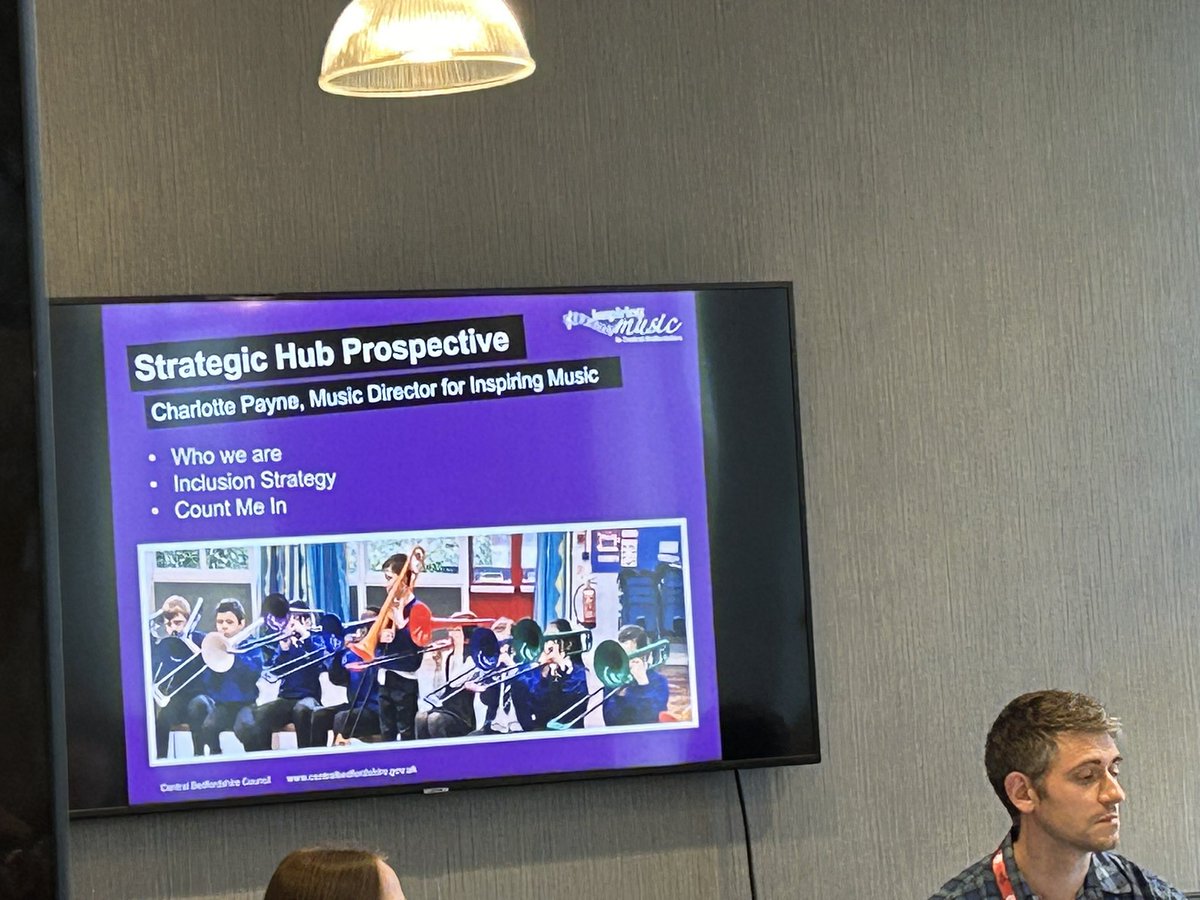 SophEGray's tweet photo. Great to be @musicmarkuk today representing @TrinityC_L Awards and Certificates in musical development @SoundsofIntent and @SFE_Tweets. Some fantastic sessions and brilliant to catch up with friends/colleagues old and new #MMconference23 https://t.co/8kTx1OaU00
