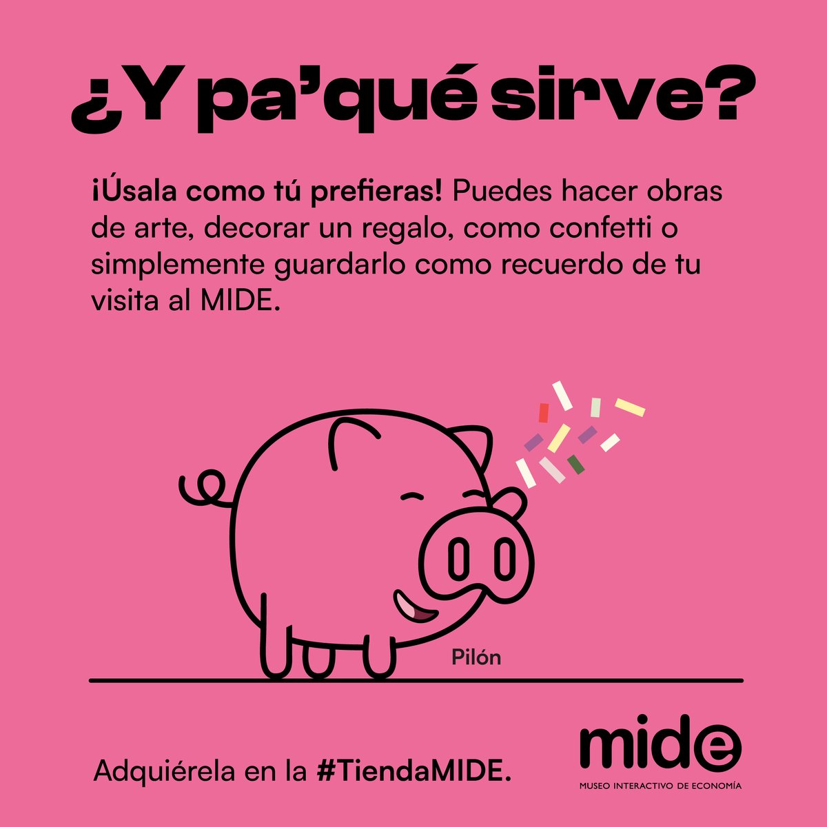 MuseoMIDE's tweet photo. ¿Entonces sí imprimieron más dinero pero lo destruyeron? 🤔
#VenAlMIDE y descubre su proceso de fabricación y destrucción. 🏭✨ https://t.co/4W3ps06YSI