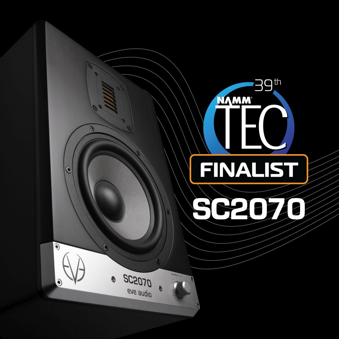 EveAudio's tweet photo. Voting for the prestigious TEC Award is in full swing and open till Dec 1st. We appreciate your vote for EVE Audio SC2070 here https://t.co/ECGQAG0V1e
#tecaward #sc2070 #studiomonitors https://t.co/3VStPTEwZc