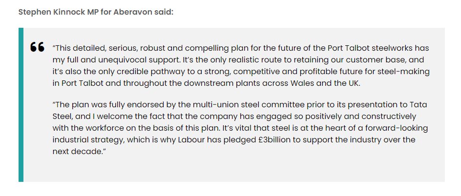 The multi-union steel plan, published today, is a credible and compelling alternative to the UK Government and Tata’s bad deal for steel.

In my statement I urge all stakeholders to back it.

Details: community-tu.org/community-and-…

#BritainWeNeedOurSteel #BackThePlan #SaveOurSteel