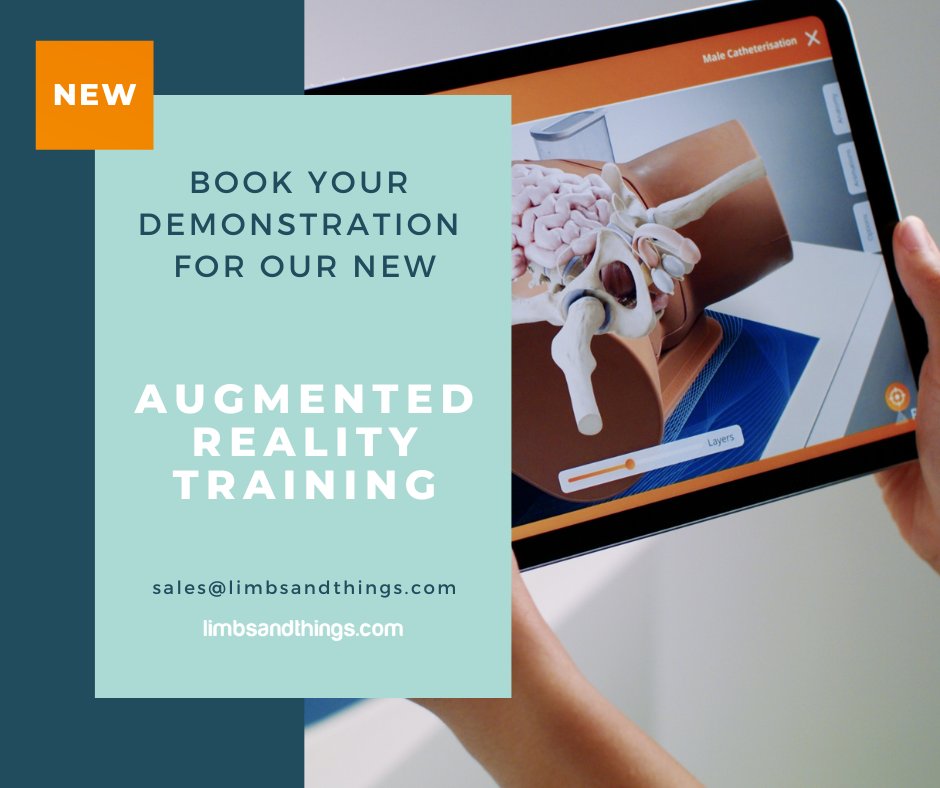 LimbsandThings1's tweet photo. Catheterisation is a core skill that many professionals perform throughout their career. Our Catheterisation Trainers are now available with #AugmentedRealityTraining which enhances understanding of procedures.
Find out more: https://t.co/4xgnvCUy7v
#ARinMedicine #PatientSafety https://t.co/VJsMygqRVn