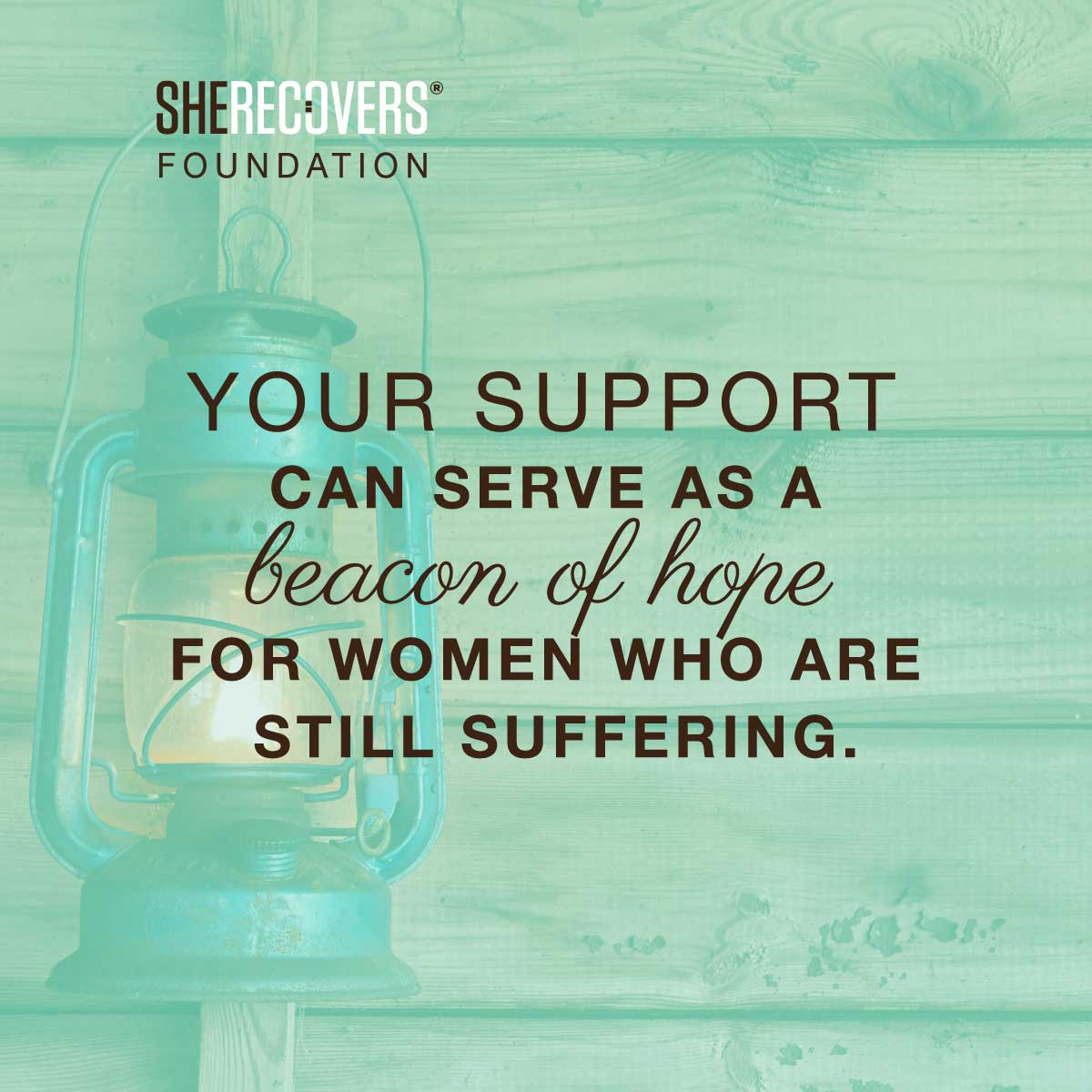 SHE RECOVERS ® Foundation tweet media