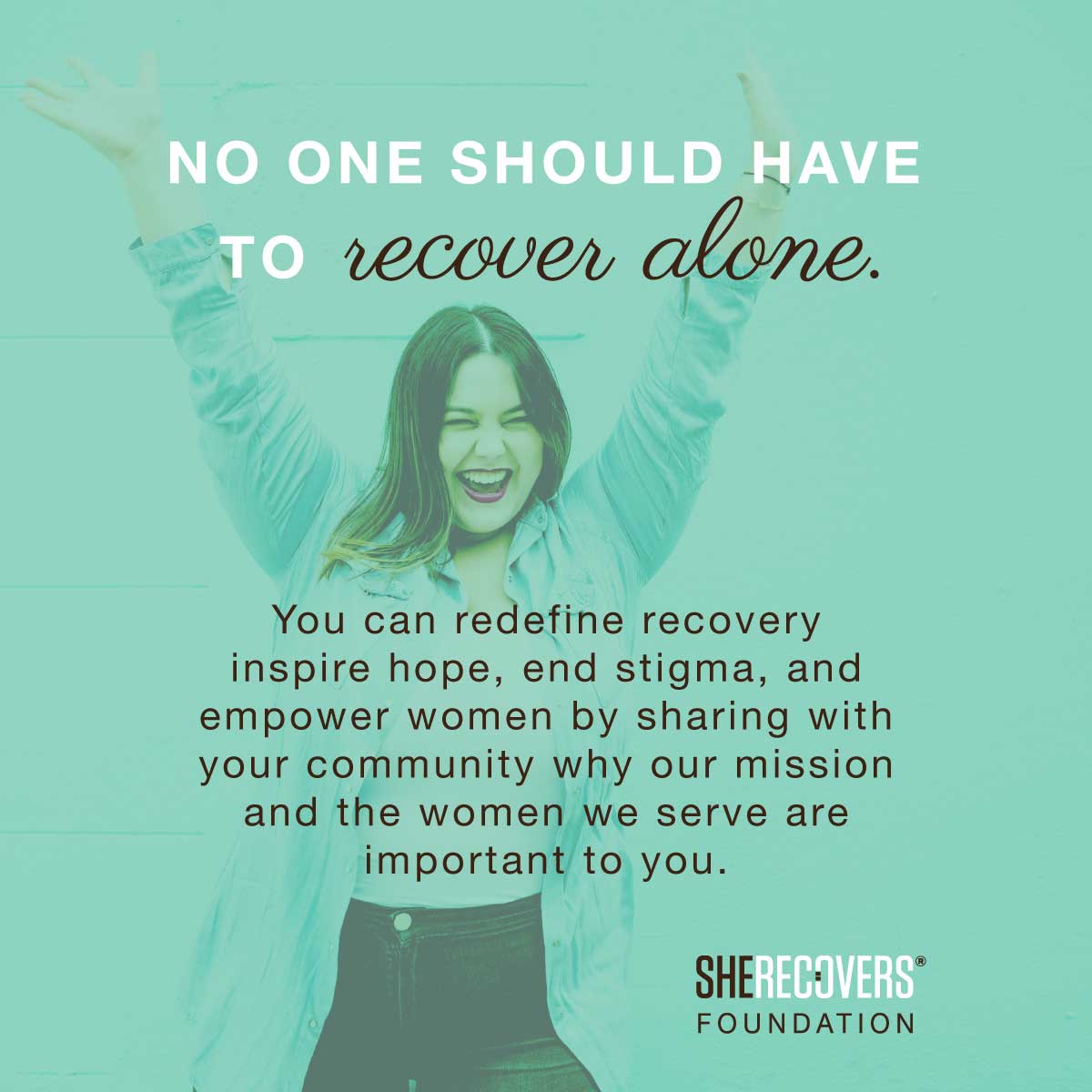 More than 41 million women in the US are still suffering from mental health issues &amp; substance use, need for support has never been greater. Help #SHERECOVERS connect, support &amp; empower more women in or seeking recovery who so deeply deserve to heal. 💝 sherecovers.org/yeg-2023-for-t…