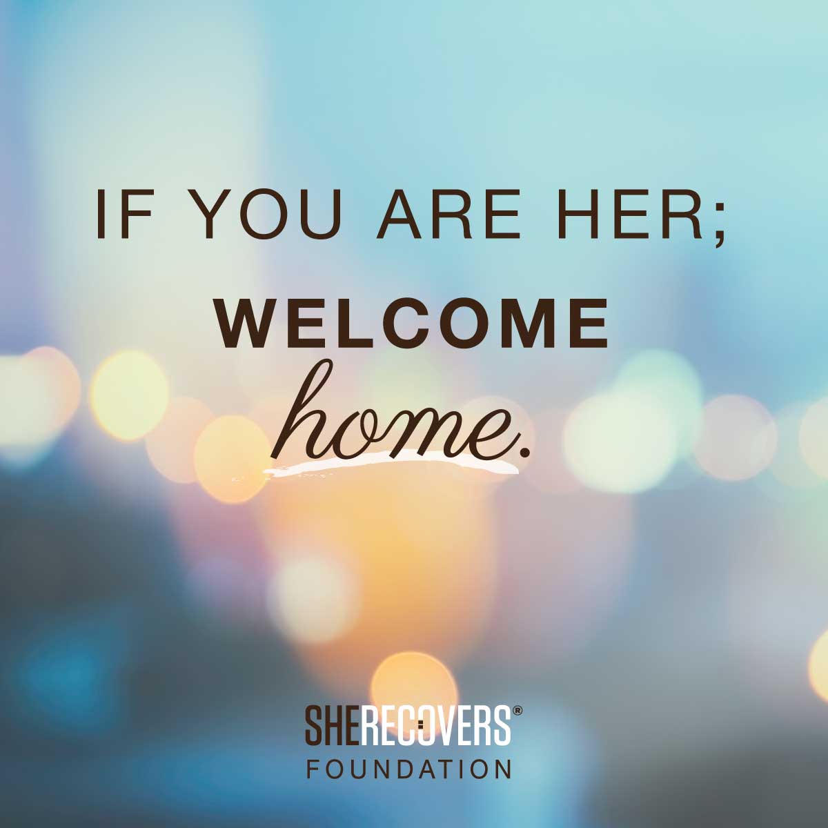 SHE RECOVERS ® Foundation tweet media