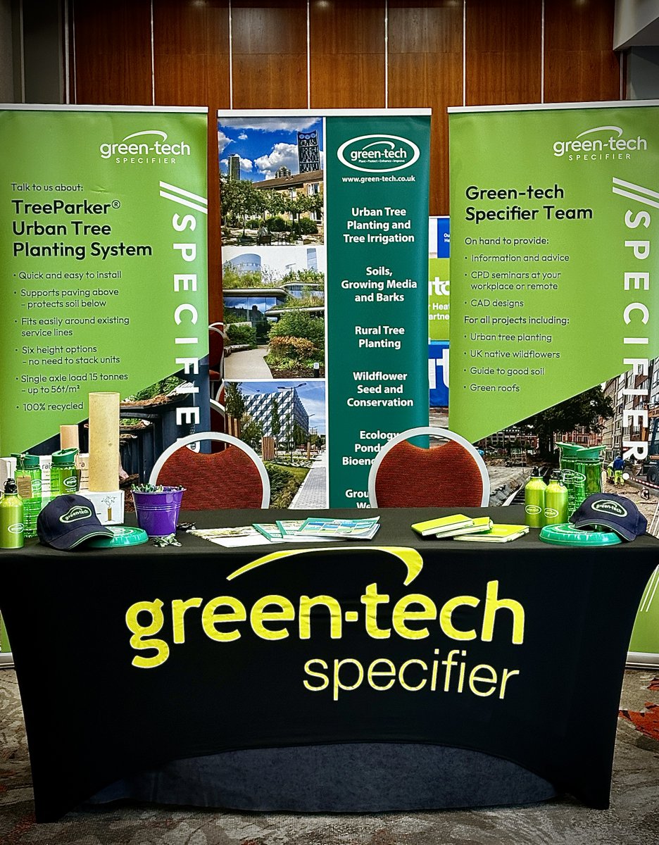 Greentechltd's tweet image. #TeamGT are all set up and ready for the very first @SpecifiDay event in Belfast today!

We look forward to meeting plenty of new contacts and discussing their #landscaping and #UrbanTreePlanting needs.

Thank you to the Specifi team for organising as always!

#WorkingTogether