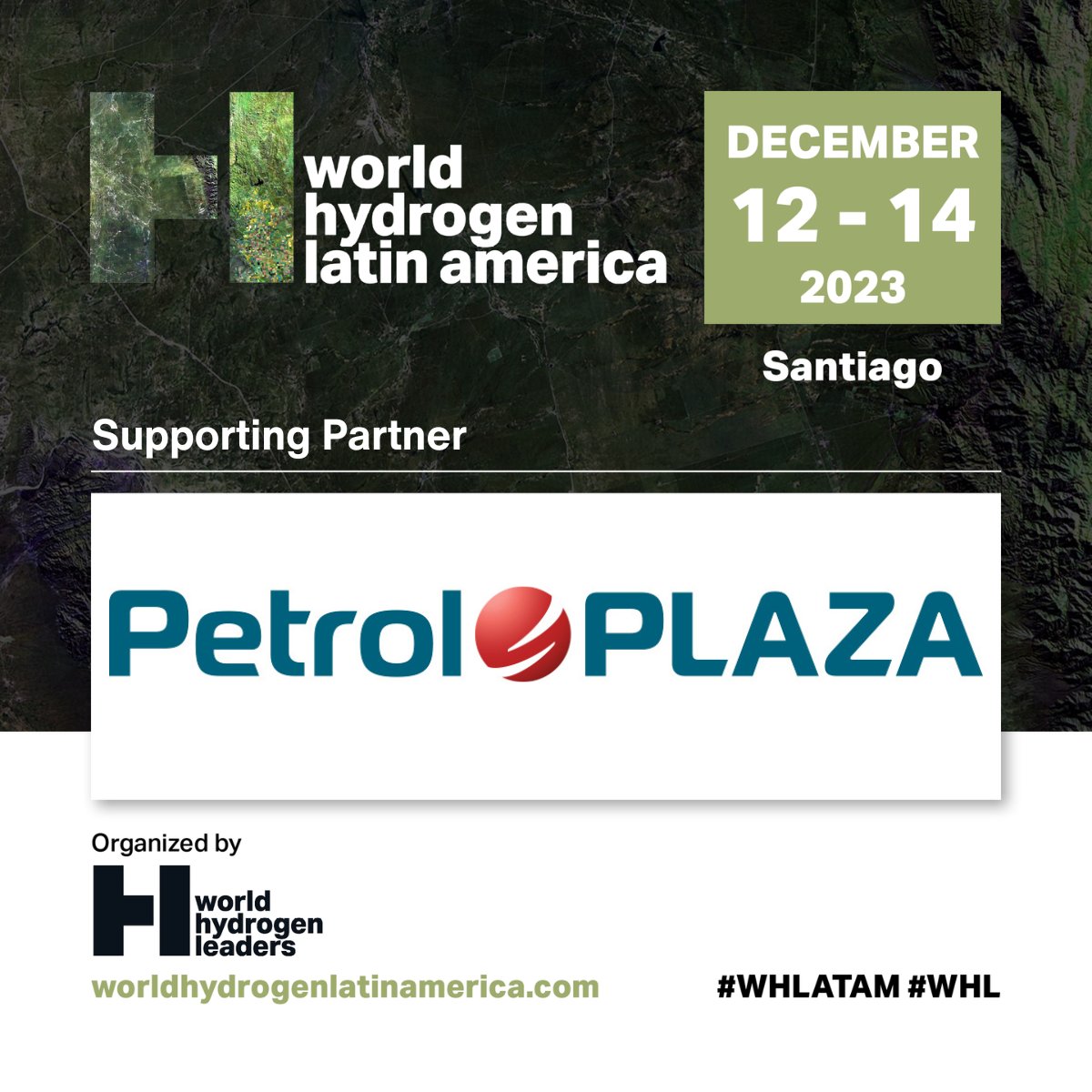 HydrogenLeaders's tweet image. 🎉We're  delighted to have @petrolplaza as a Supporting Partner of #WorldHydrogenLatinAmerica 2023, which is taking place in Santiago this December!

For more on Petrol Plaza, visit ow.ly/twCp50Q9T9z

🎟️ Book your #WHLA pass here: ow.ly/36aT50Q9T9A

#hydrogenevent