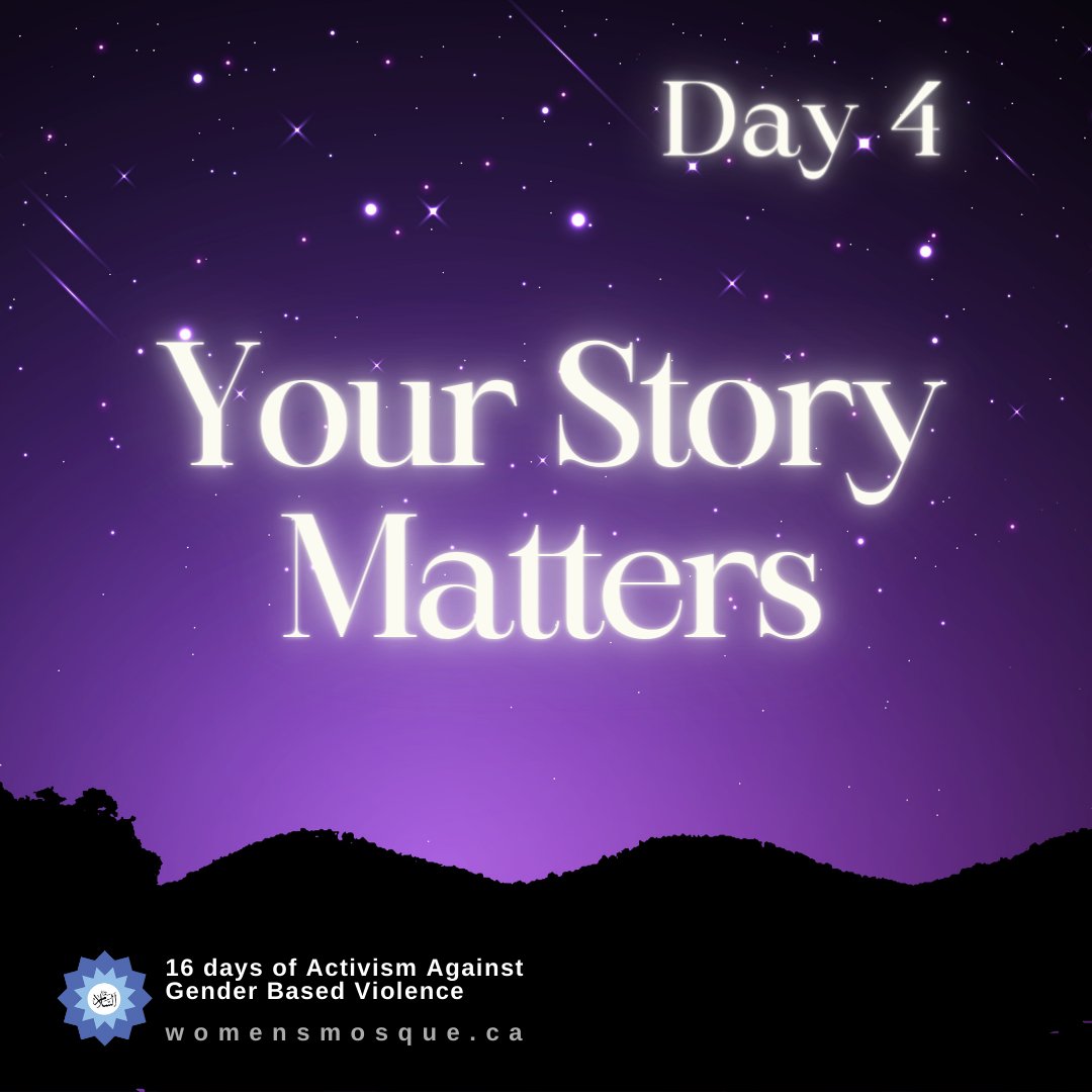Day 4 - Your Story Matters

Women in the #Quran have always exemplified unwavering faith and resilience for us to learn from, illustrating profound strength in the face of adversity. Our voices and our faiths give us an internal power that no one can take away #YourStoryMatters