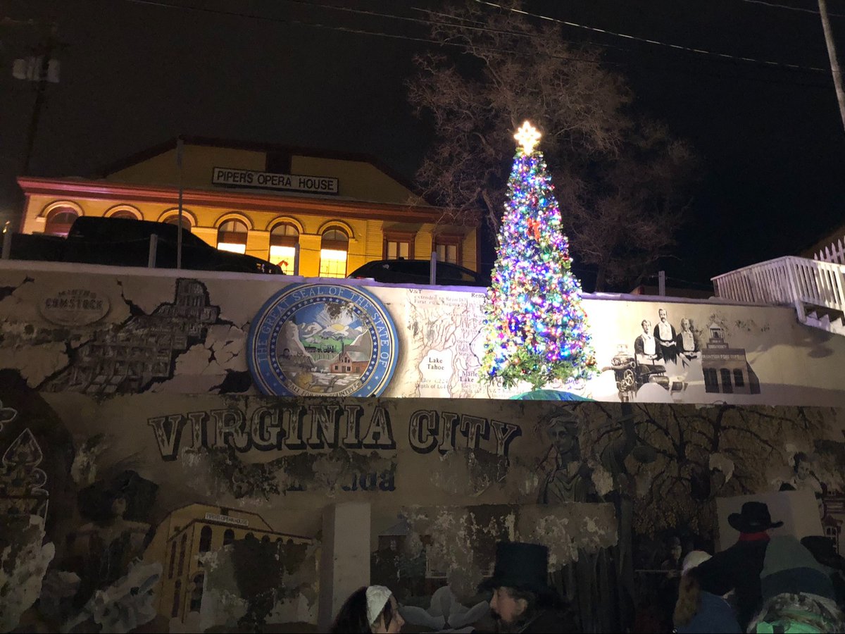 December 1, join us in <a href="/VirginiaCity/">Virginia City, NV</a> to start the holiday season off with a bang! 🙌

1️⃣ Official Christmas Tree Lighting at the Bucket of Blood lot, 6 pm
2️⃣ 601 Christmas Concert at Piper's Opera House, 7 pm
For details, visit; pipersoperahouse.com/event/home-for…