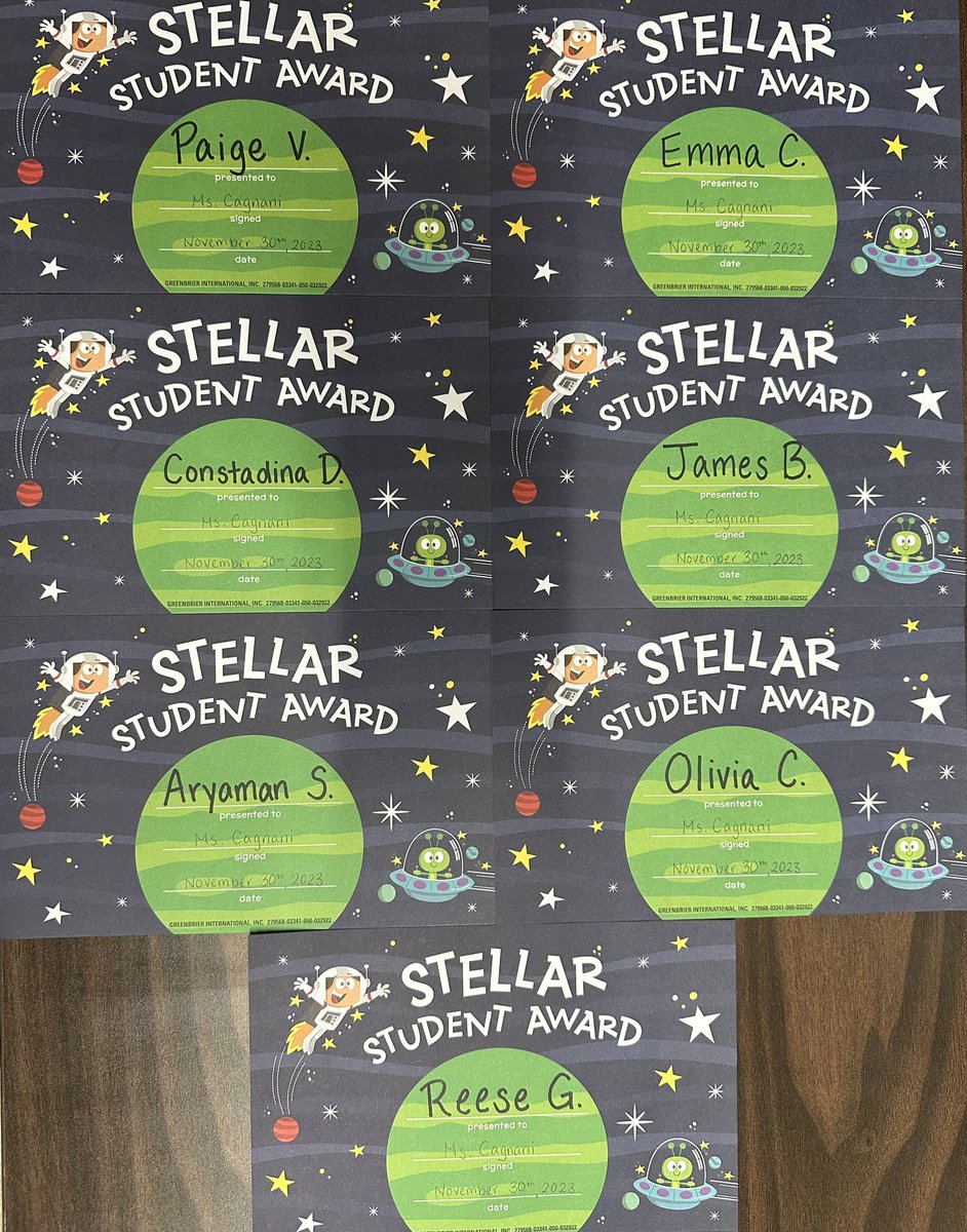 TMS_PhysEd's tweet photo. Stellar Students for the Month of November! #MTPS https://t.co/z9jI3XYH8a