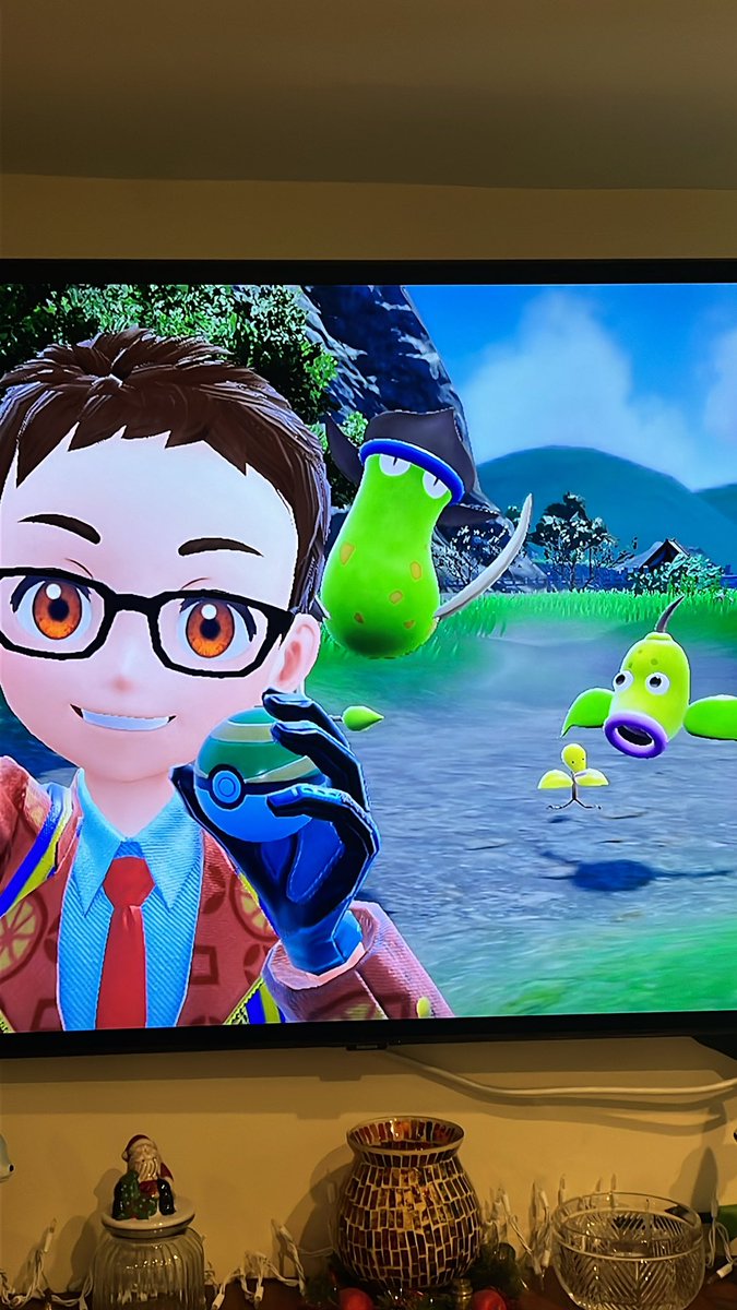 max_romanello's tweet photo. Shiny weepinbell and shiny victreebel the sociable completing the shiny line!!
Shiny living dex: 768/1017
Shiny living dex plus: 941/1436
#ShinyPokemon #shinylivingdex #PokemonScarletViolet #PokemonScarlet https://t.co/auZsyT3czB
