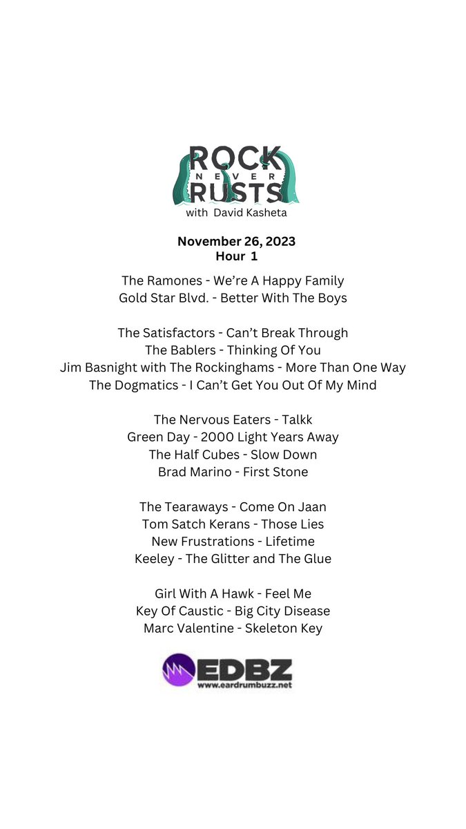 dkash's tweet photo. This lineup is '72 Boston Bruins caliber!
Support your local bands by reaching out via website, socials or gig TODAY!
@RamonesOfficial @GoldStarBlvd @THESATISFACTORS @THEBABLERS @jimbasnight @StirBig @thedogmatics #NervousEaters @wickedcool_nyc @LSUGproducer316 #TALKK @GreenDay #HalfCubes @BradMarino @TheTearawaysUSA #TomSatchKerans #TheNewFrustrations @KEELEYsound @Girlwith_a_Hawk @KeyOfCaustic @MarcValentine45