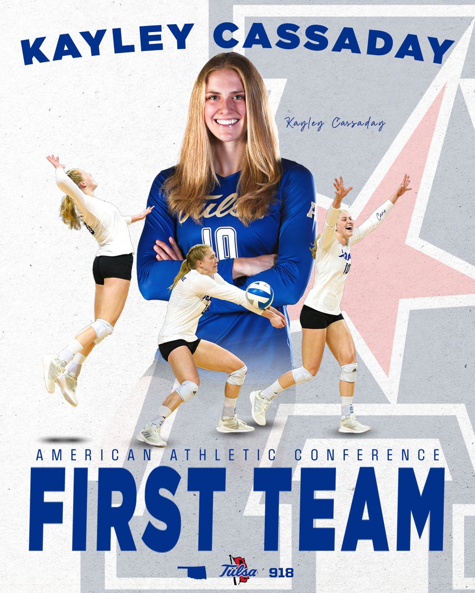 One of the best in the biz 🏐

Congrats on making First Team All-Conference for the third year in a row Kayley!

📰 bit.ly/3sWFwzN 
#ReignCane 👑🌀