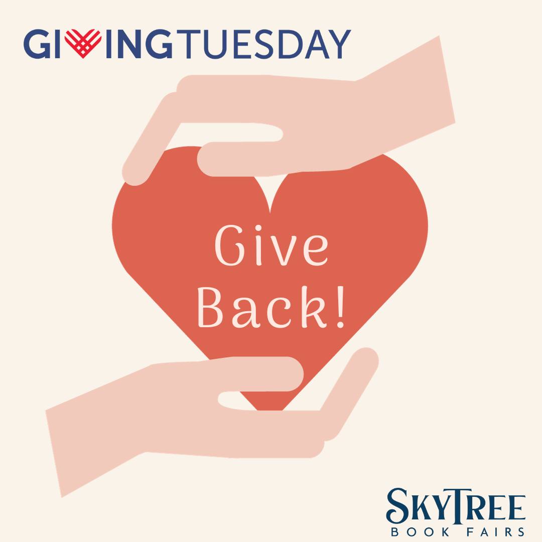 We are so excited about our first #GivingTuesday as a new non-profit! These are the gifts that last a lifetime. Donation details can be found here: skytreebookfairs.org/pages/donation…