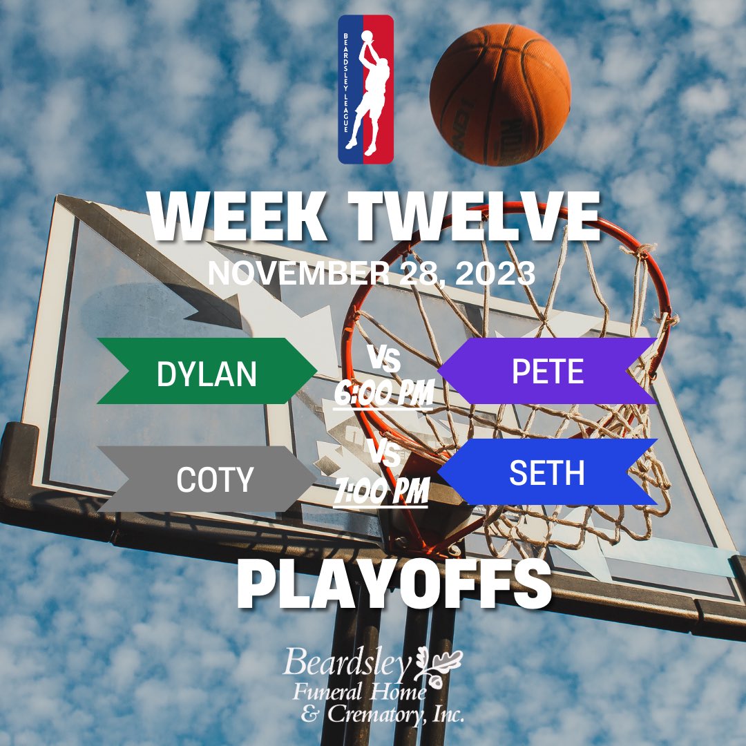 Playoffs Round 2!