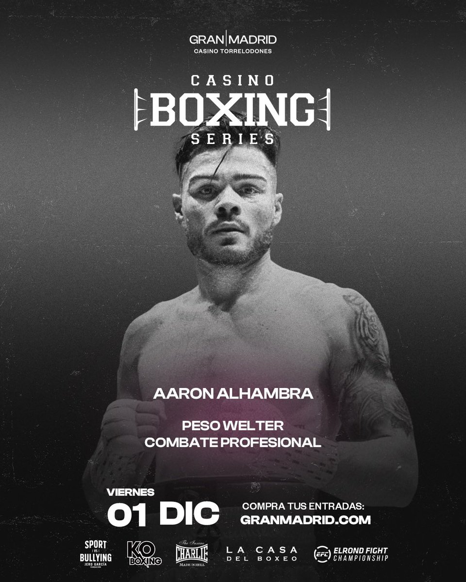 jerogarciabox's tweet image. Se van acabando las entradas, no te quedes sin ellas. El @granmadrid_com busca nuevo rey o reina 👸🤴del #Boxeo Cita inexcusable este viernes @charlie_made_in_hell @lacasadelboxeo @fundacionjerogarcia @koboxing2016 @tristan_boxing_club @jordan_boxeo @aaronalhambra @rumble.jungle…