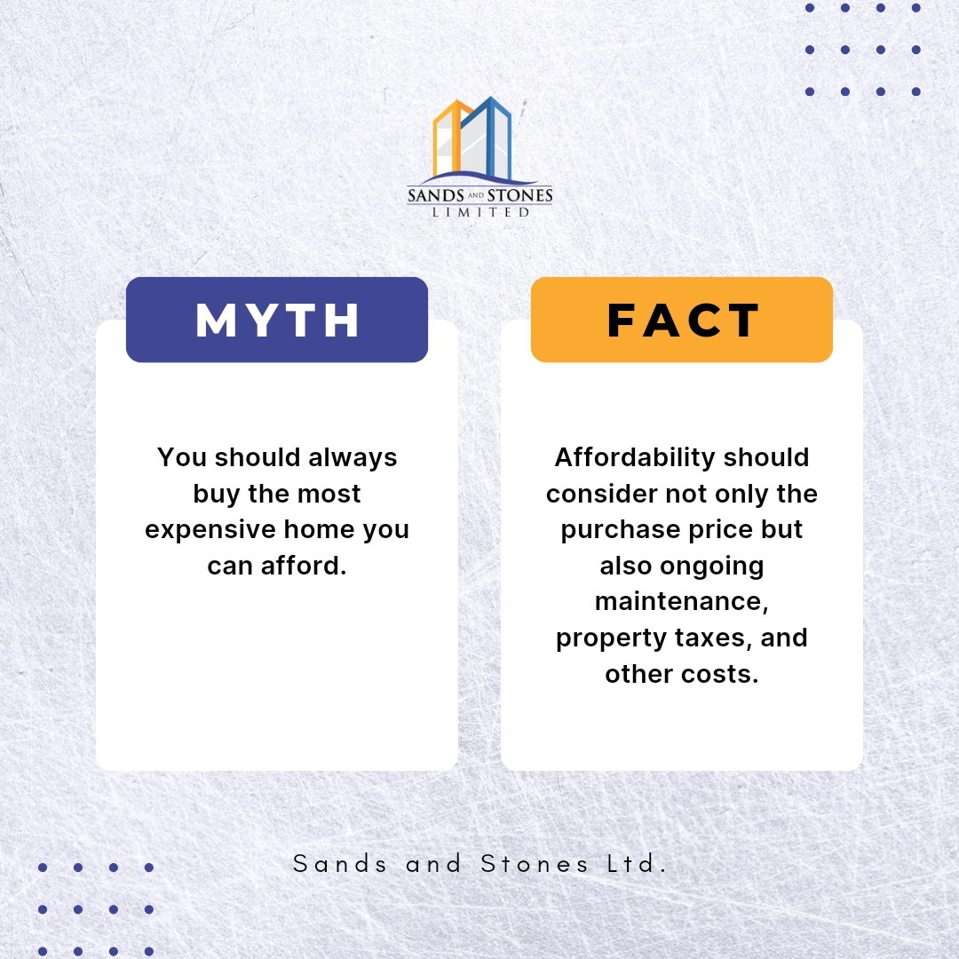SStonesltd's tweet photo. A myth and fact about buying a Home ✨

Kindly RT https://t.co/MYlYWO2l1F