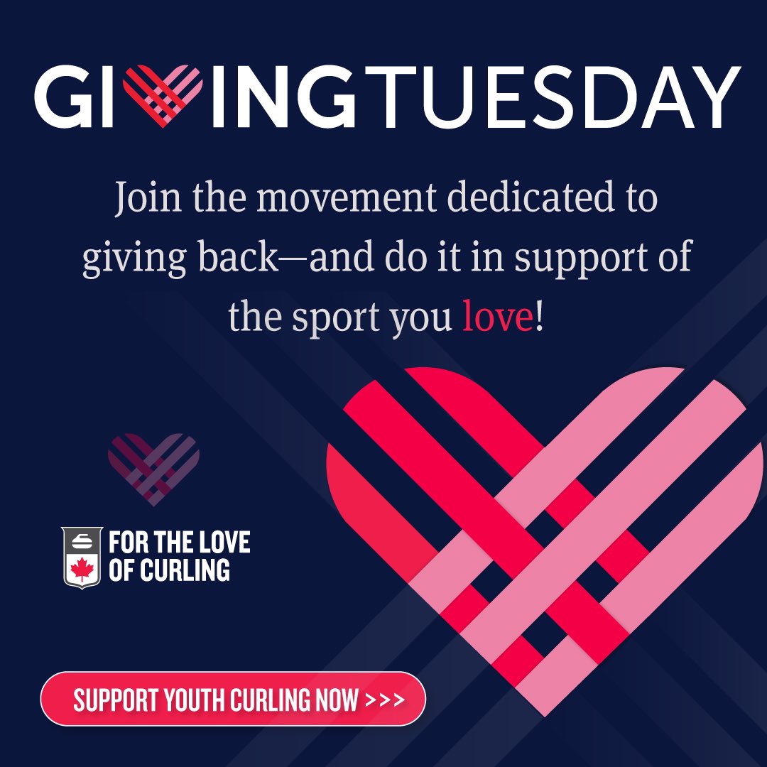 Support the sport you love with a donation that goes towards youth curling 🥌 Donate today ➡️ interland3.donorperfect.net/weblink/weblin… #GivingTuesday