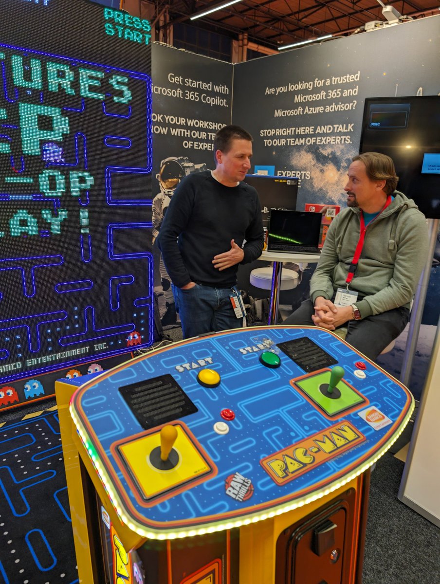 Always the coolest Booth <a href="/ExpertsInside/">Experts Inside AG</a> <a href="/sharepointszu/">Samuel Zürcher</a> <a href="/NickiBorell/">Nicki Borell</a> ! #ESPC23