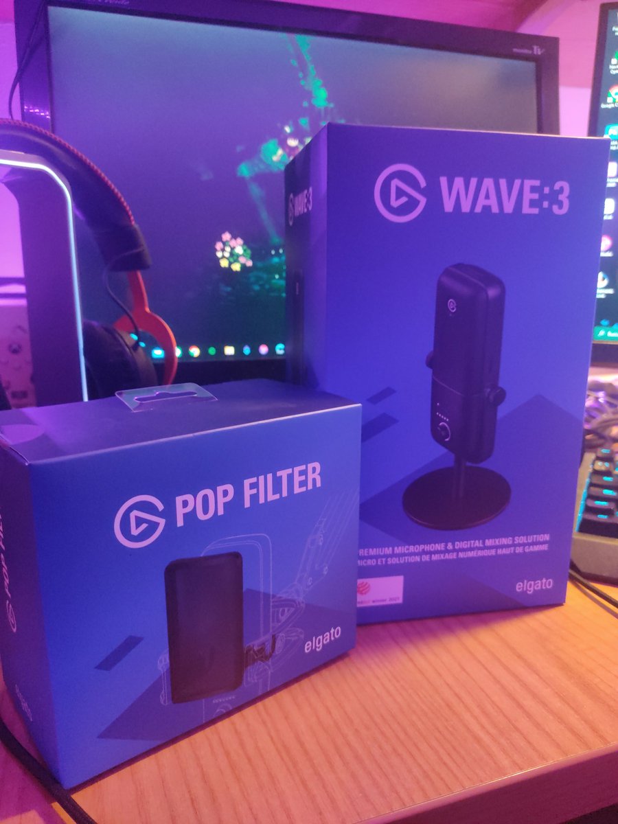 🔥Ojito con lo que me acaba de llegar hoy🔥

No más petardeos en los streams😍😍😍

<a href="/elgato/">Elgato</a> 
#elgato #wave3