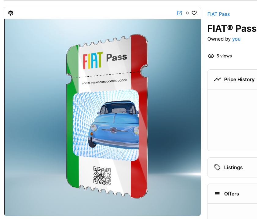 connebeest's tweet photo. So excited for what's to come! @fiatpass #fiatpass https://t.co/wuz0AQTCka